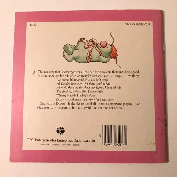 Vintage 1984 The Legend Of The Doozer Who Didn't Fraggle Rock - Picture 14 of 15